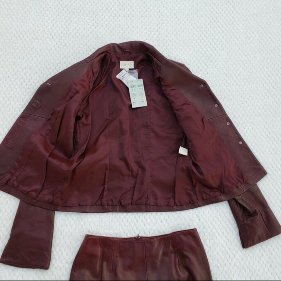 Cache Learher Coat set. - Picture 2 of 8